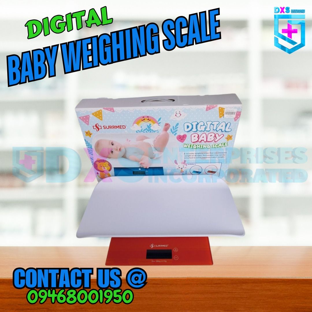 DIGITAL BABY WEIGHING SCALE (Category: Health Monitors & Weighing Scales) located in Quezon City. Submitted by marketing_zyra (Listing ID 1446583529, Image 1). Description: .