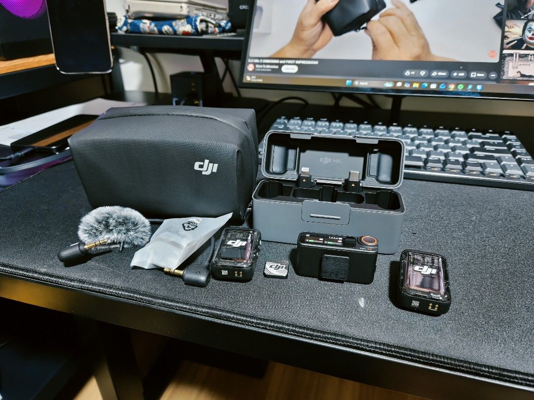DJI Mic 2 Wireless Microphone for Mirror less/ DJI Eco System