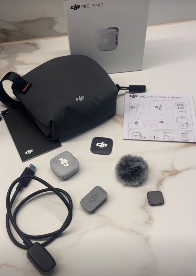 DJI mic mini 2 (Category: Microphones) located in Pasig City. Submitted by goldenturtle_05e945 (Listing ID 1446702825, Image 1). Description: hindi nagagamit almost 1 month old pa lang .