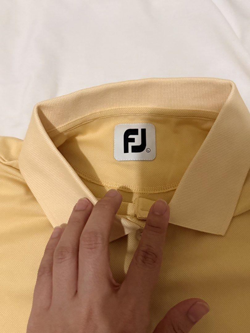 Fj footJoy golf polo shirt (Category: Activewear) located in Taguig. Submitted by denpaz (Listing ID 1446718544, Image 2). Description: FJ FootJoy Golf Polo Shirt Top.