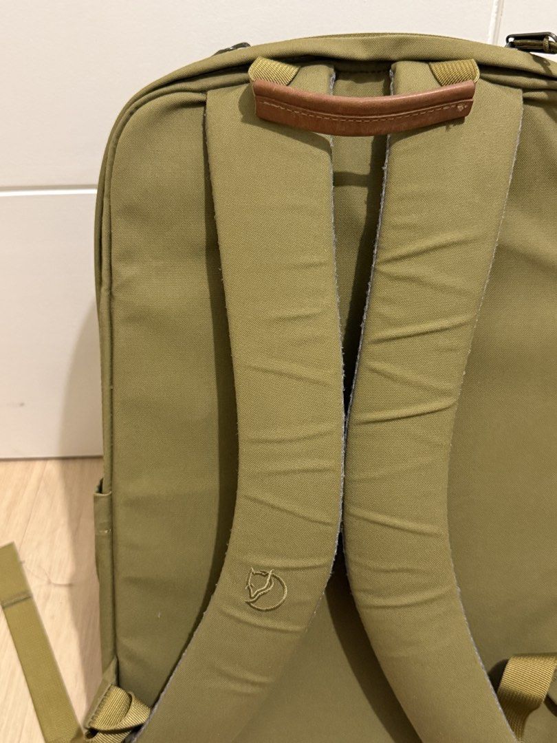 Fjallraven raven 28 Backpack Olive Green (Category: Backpacks) located in Antipolo. Submitted by ac.cart (Listing ID 1446661334, Image 3). Description: - Authentic Olive Green Fjallraven Kanken Backpack - Classic design with practical front and side pockets - Good structure and protection - Iconic leather logo patch - Spacious interior, ideal for school, work, or everyday adventures - Bought in bangkok for 6k+ negotiable if serious buyer - used a