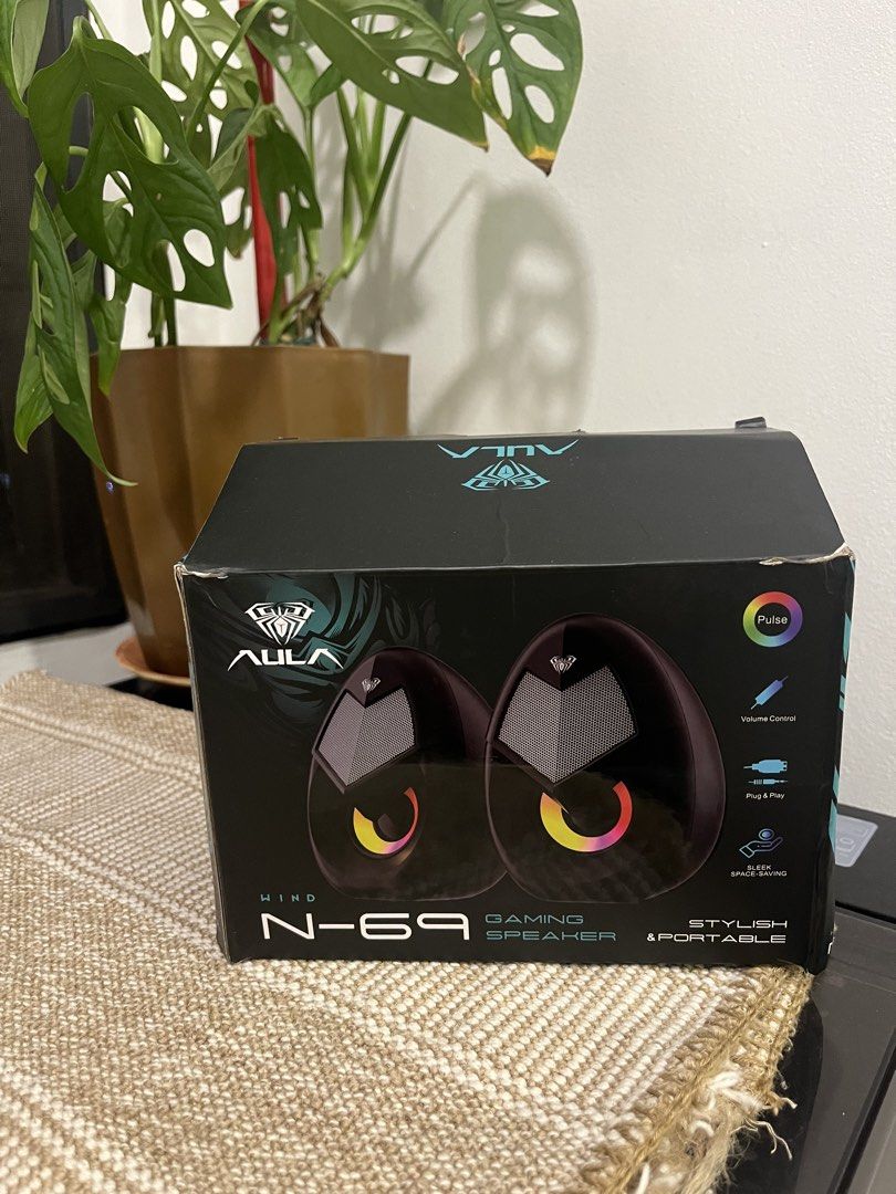 Gaming speaker (Category: Soundbars, Speakers & Amplifiers) located in Quezon City. Submitted by samirosie0329 (Listing ID 1446702797, Image 1). Description: .