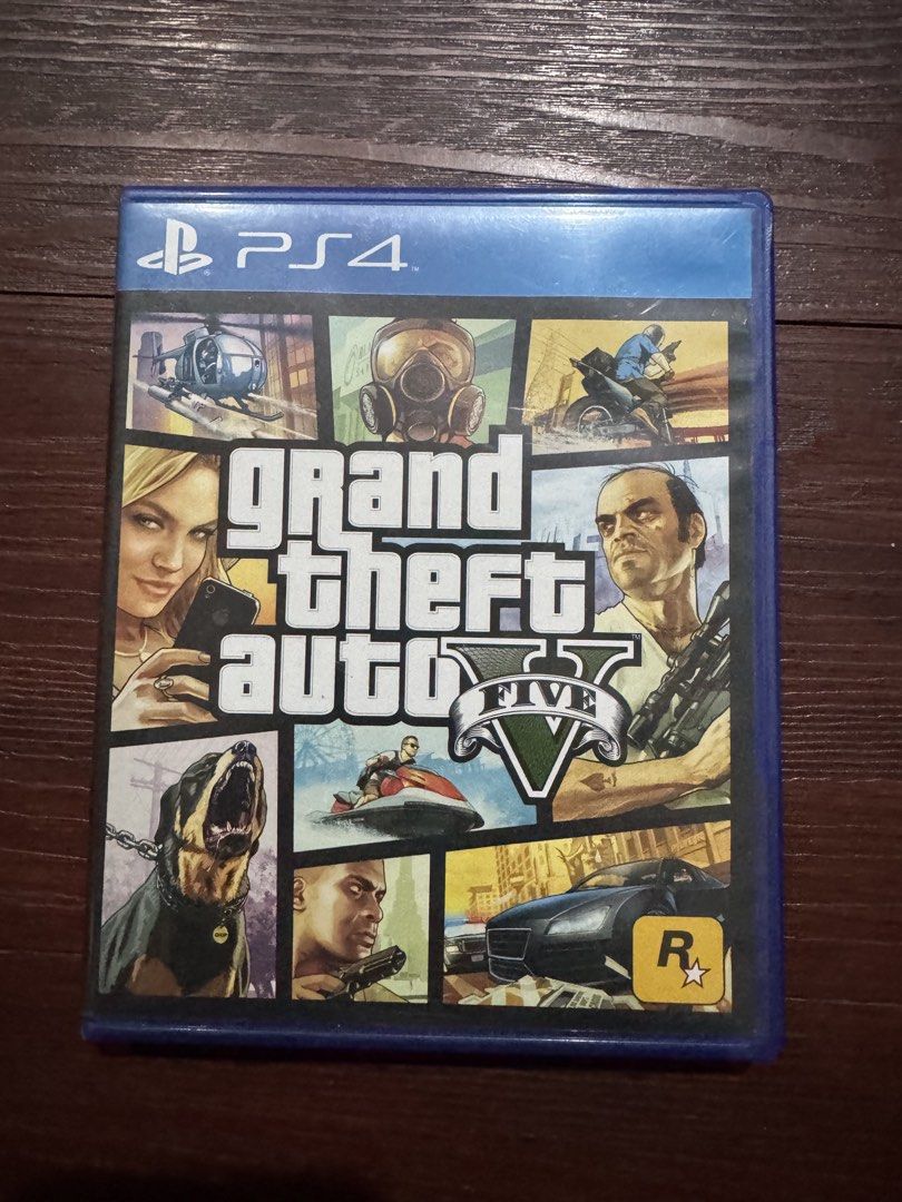 Grand Theft Auto V PS4 (Category: PlayStation) located in Manila. Submitted by douglassss24 (Listing ID 1446635606, Image 1). Description: - Grand Theft Auto V for PlayStation 4 - Classic open-world action game - Explore the vast world of Los Santos and Blaine County - Play as three distinct protagonists: Michael, Franklin, and Trevor - Packed with numerous missions and engaging activities - Perfect for any gamer looking for endless entertainment