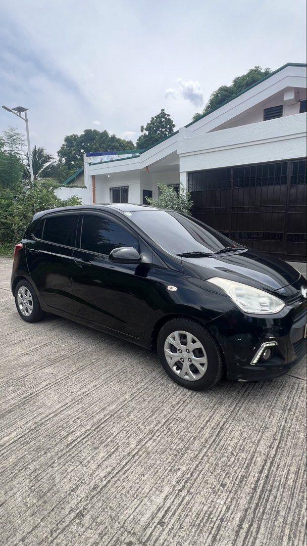 Hyundai Grand i10 I10 Auto (Category: Used Cars) located in Makati City. Submitted by iambosspatrick (Listing ID 1440155351, Image 3). Description: 2014 Hyundai Grand I10 150,000++++ kms First Owner Complete Papers under my name Updated Registration Cold Aircon Led Projector Headlight Led Fog lights with DRL Led Tail lights Led Reverse lights Led Signal Lights 3M Super Black tint 2 Original Remote Key Power Adjust side mirror Phantom Black Androi
