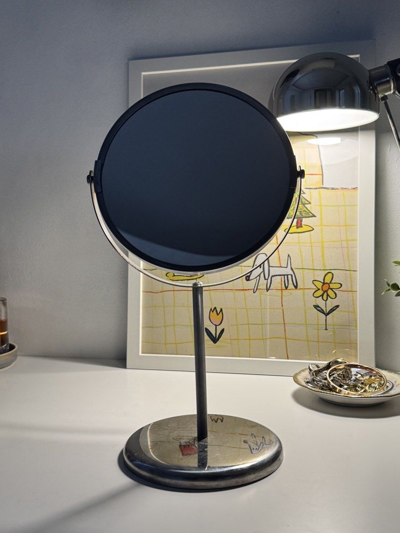ikea trensum vanity mirror (Category: Mirrors) located in Taytay. Submitted by beebopbelly (Listing ID 1446554494, Image 2). Description: 💌 kindly read all details before sending a dm price is firm! will ignore low ballers ◡̈ ☆ bought last 2024 ☆ with signs of use loc: taytay, rizal mop: gcash or bank transfer mod: jnt, lalamove.