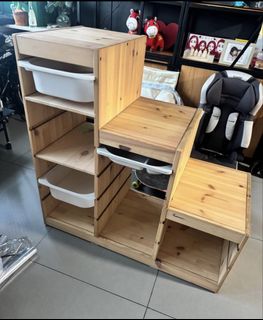 BNIB IKEA x Raw Colour Tesammans Storage Unit on Castors Trolley