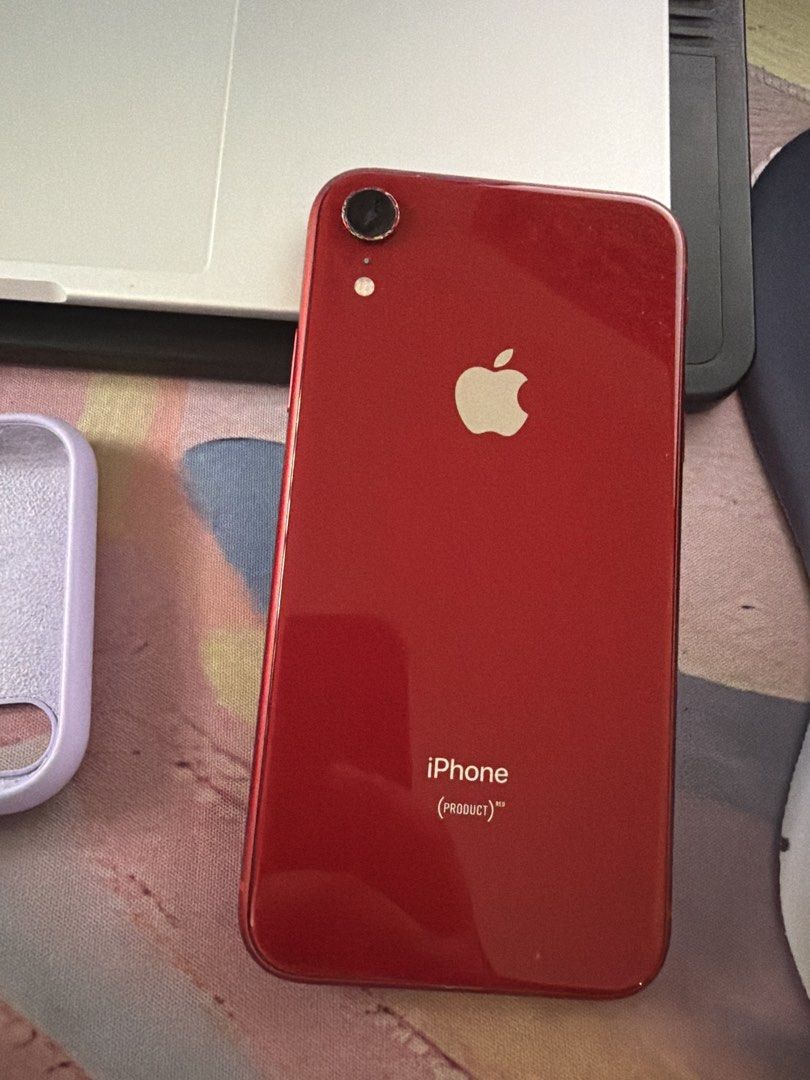 Iphone xr 64gb red rush (Category: iPhone X Series) located in Imus. Submitted by nabi09 (Listing ID 1446560956, Image 1). Description: - iPhone XR - 64GB Storage - Color: Red - Condition: Good 78% battery health With iphone cord - usb c to lightning Powerbank promate 600mah .
