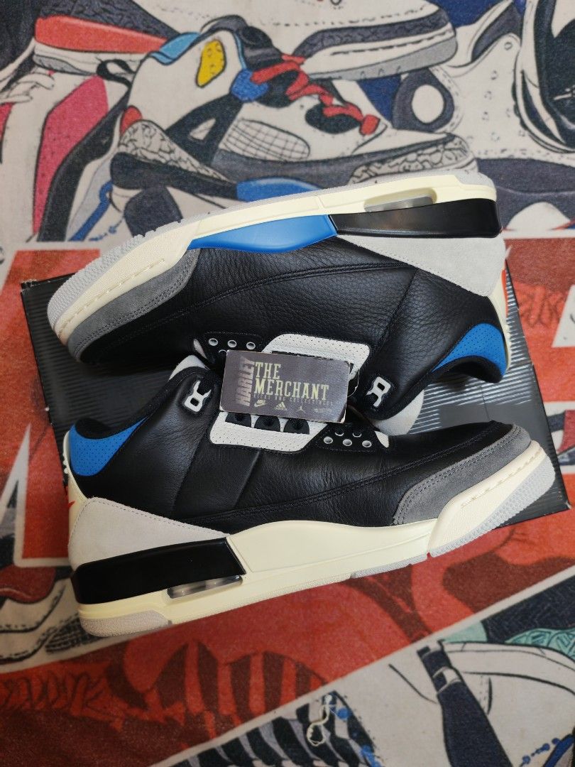 Jordan 3 Rare Air Size 10.5 (Category: Sneakers) located in Marikina City. Submitted by tm_harley (Listing ID 1446681103, Image 2). Description: 🚨J3 Rare Air Size 10.5 Men's ✅7,595 pesos only!!❌11,995 SRP Send a DM for inquiries 📩 FB: Harley Villa FB Page: The Merchant - Kicks and Collectibles 📌Marikina City Location.