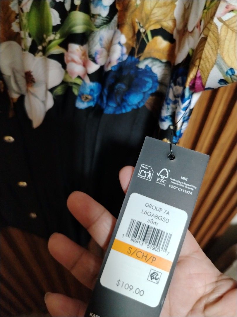 Karl Lagerfeld Paris blouse (Category: Blouses) located in Cavite. Submitted by oncetop_declutter (Listing ID 1446567472, Image 3). Description: brandnew with hang tag new arrival sf c/o buyer.