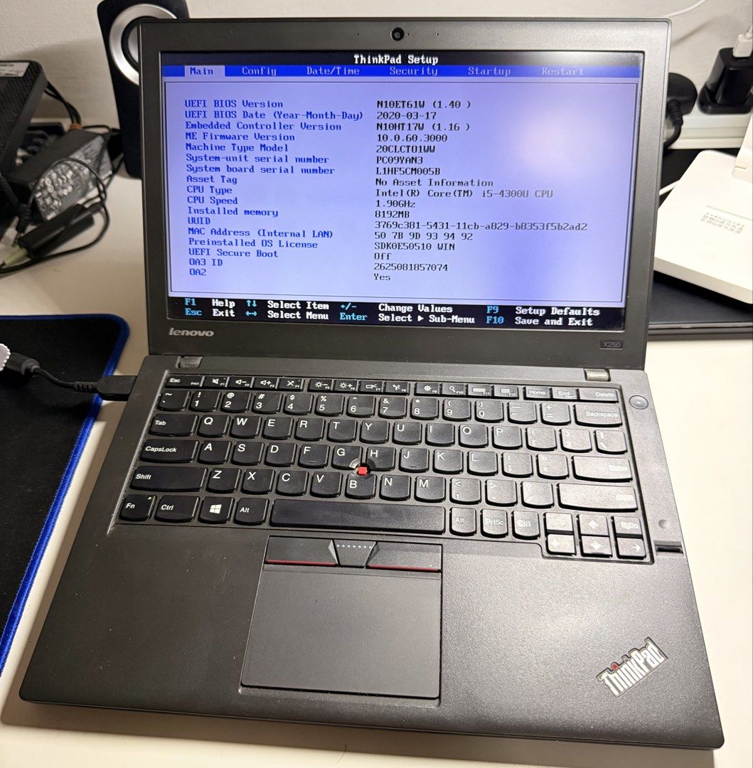 Lenovo ThinkPad X250 Laptop