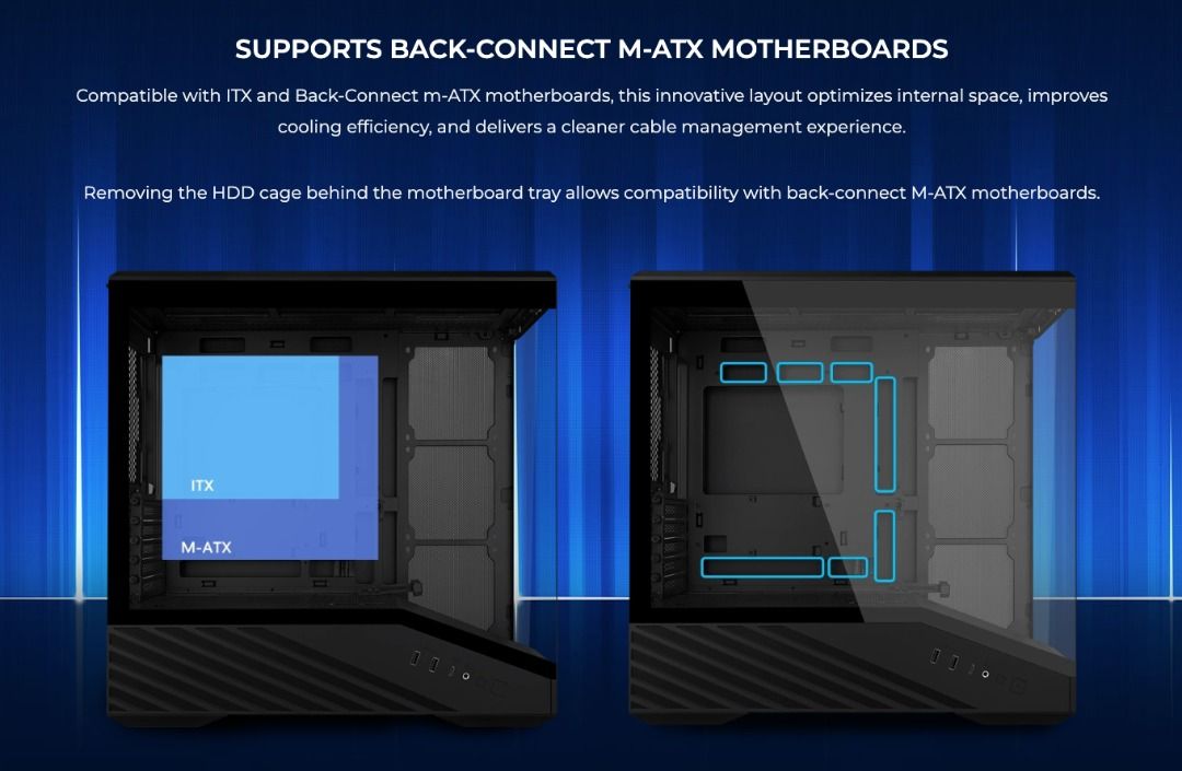 Lian Li Vector V100 Mini mATX Case, Fanless Version495350402903582725