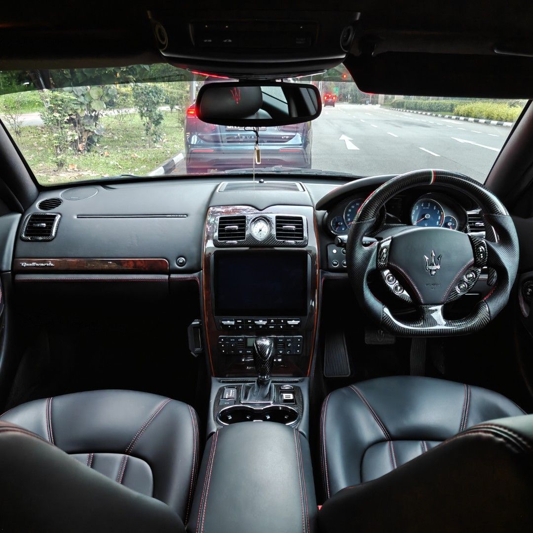 Maserati Quattroporte 4.2 (A) (Category: Used Cars) located in Singapore. Submitted by d.pengu (Listing ID 1436641229, Image 3). Description: All repairs done up with full interior re-wrap and respray. PM for more info. Looking for direct sale only..