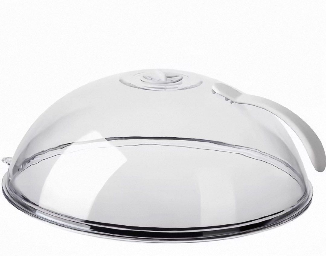 Microwave Food Cover with Handle - Oil Splash Prevention