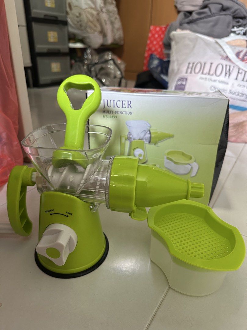 Multi-Function Juicer (Category: Juicers, Blenders & Grinders) located in Singapore. Submitted by kaeelieee (Listing ID 1446581003, Image 1). Description: Brand new not opened 2 in stock 1 for $5 .
