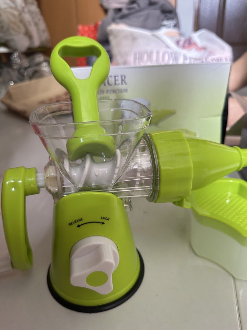 Multi-Function Juicer (Category: Juicers, Blenders & Grinders) located in Singapore. Submitted by kaeelieee (Listing ID 1446581003, Image 2). Description: Brand new not opened 2 in stock 1 for $5 .