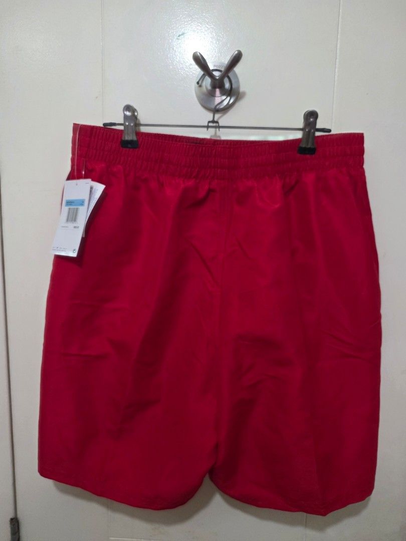 Nike swim shorts (Category: Activewear) located in Manila. Submitted by sound.solution (Listing ID 1446585695, Image 2). Description: brand new original and authentic nike swim shorts size - medium color - red.