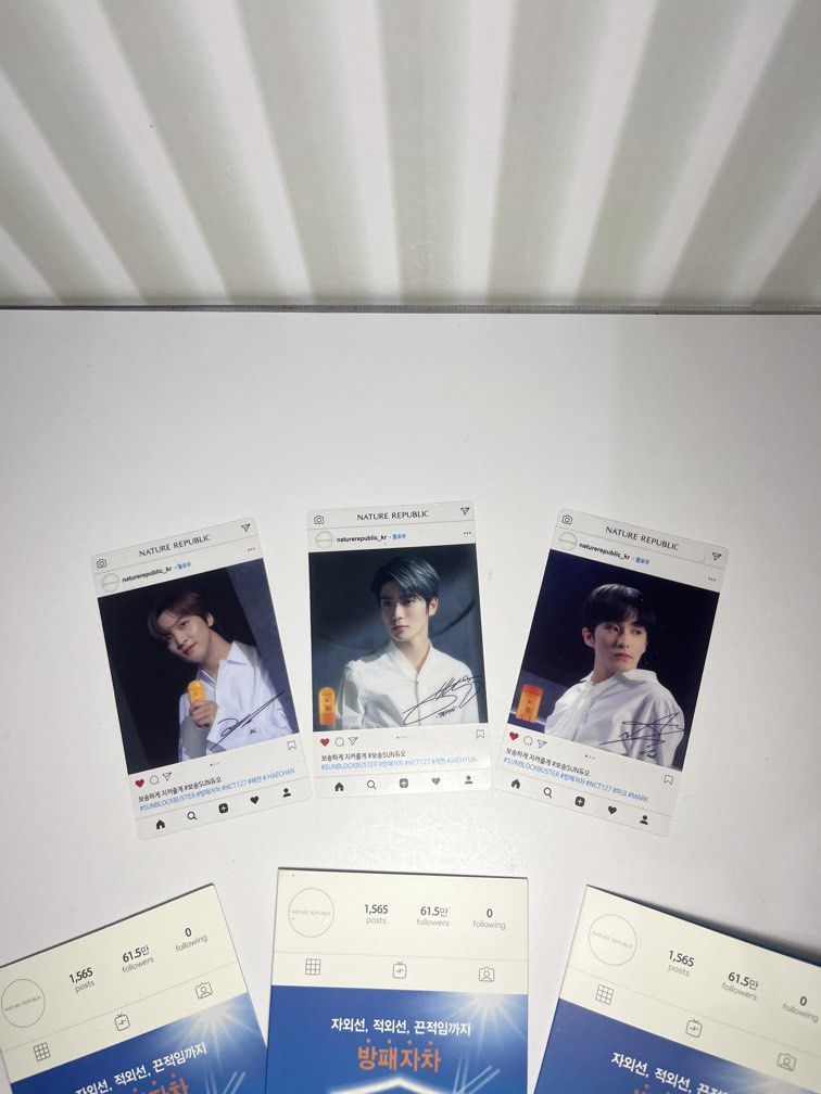 Photocard KPOP Haechan, Jaehyun, Mark NCT 127 (Kategori: K-Wave) berada di Surabaya. Dikirim oleh renewera (ID iklan 1446681941, Gambar 2). Deskripsi: .