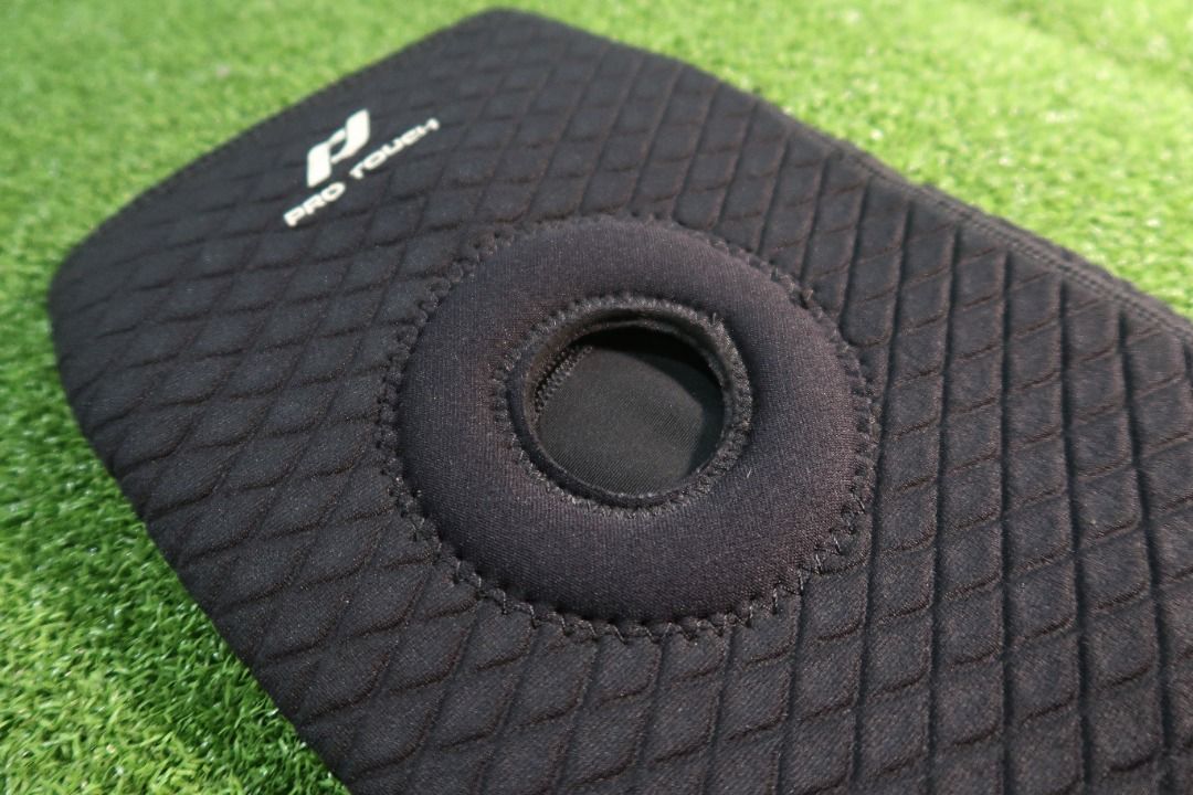 Pro Touch Open-Patella Knee Support Brace (Category: Other Sports Equipment and Supplies) located in Bacolod City. Submitted by fridayrolls (Listing ID 1446659066, Image 2). Description: Pro Touch Knee Support brace in black. Perfect for sports, running, weightlifting, or everyday joint stability and pain relief. Open Patella Design: Features a reinforced circular cutout to relieve direct pressure on the kneecap. Premium Texture: Designed with a 