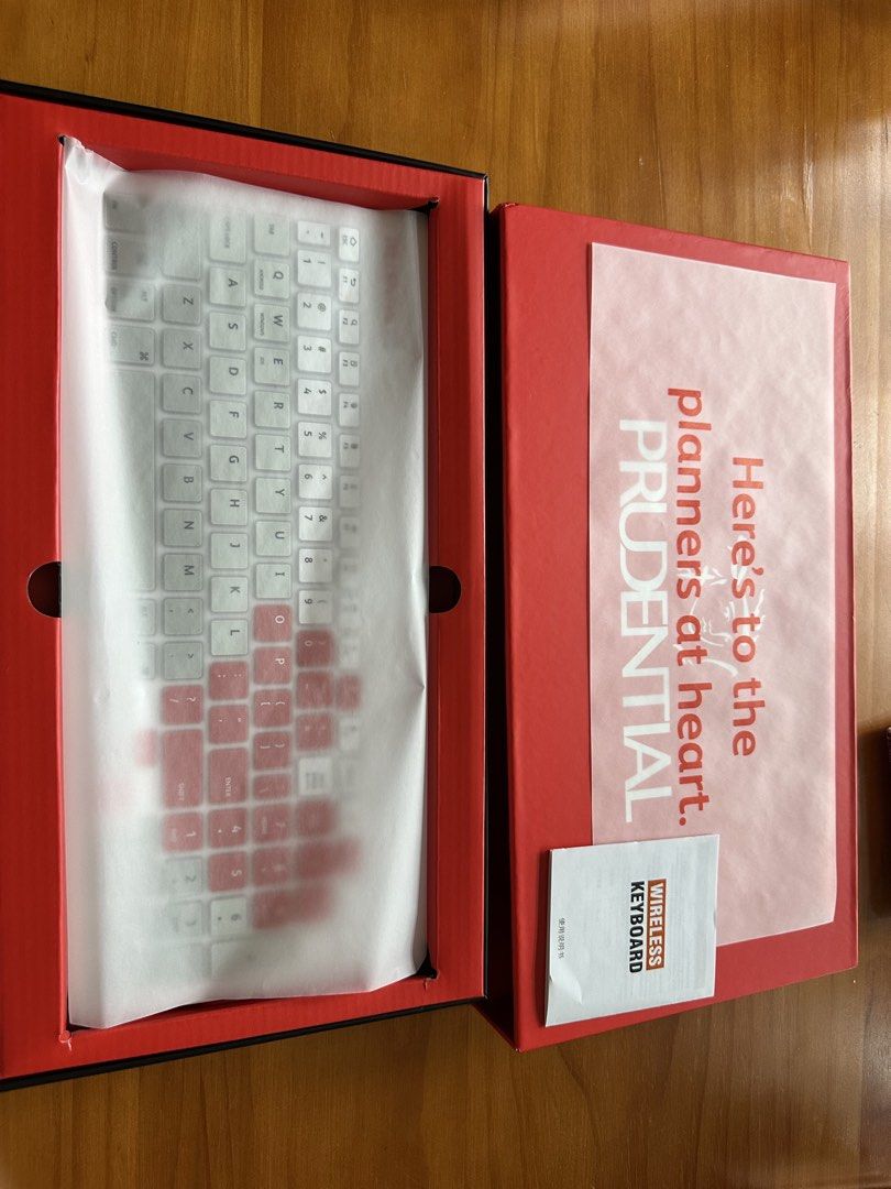 Prudential Wireless Keyboard with USB Charging Cable495601385189550081