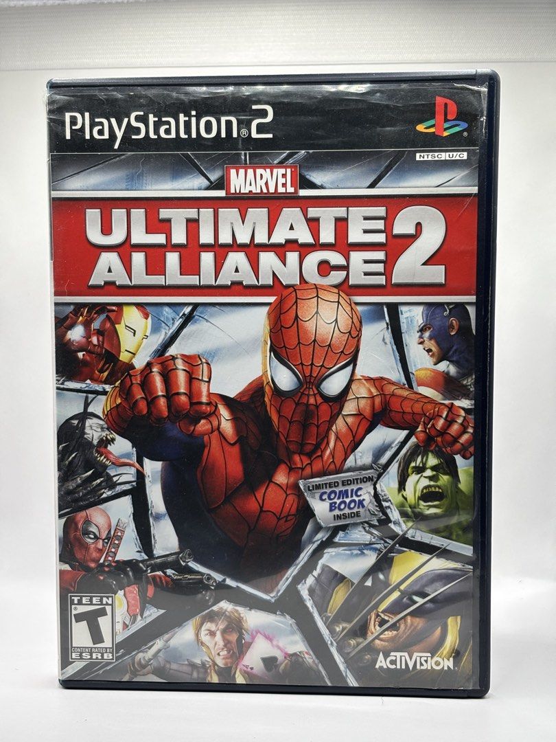 PS2 Marvel Ultimate Alliance 2 (Category: PlayStation) located in Cebu City. Submitted by arrheniusplays (Listing ID 1446711169, Image 1). Description: WHAT YOU SEE IS WHAT YOU GET Original Pre-Owned.