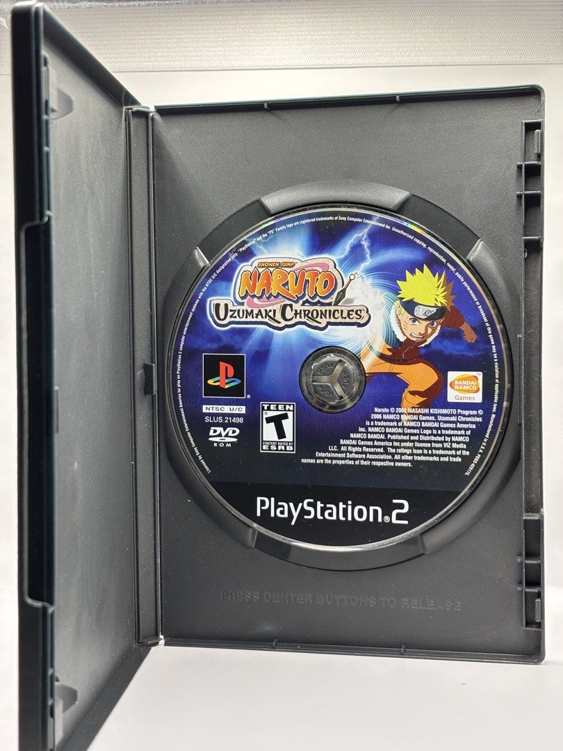 PS2 Naruto Uzumaki Chronicles (Category: PlayStation) located in Cebu City. Submitted by arrheniusplays (Listing ID 1446711624, Image 3). Description: WHAT YOU SEE IS WHAT YOU GET Original Pre-Owned.