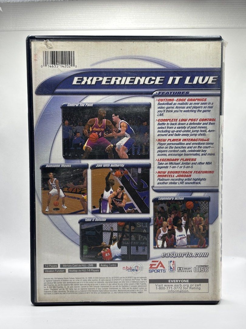 PS2 NBA Live 2001 (Category: PlayStation) located in Cebu City. Submitted by arrheniusplays (Listing ID 1446710451, Image 2). Description: WHAT YOU SEE IS WHAT YOU GET Original Pre-Owned.