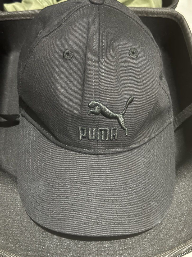 Puma Black Cap (Category: Caps & Hats) located in Mandaluyong City. Submitted by bookmarkdown (Listing ID 1446693010, Image 1). Description: - Classic black Puma cap - Adjustable strap for a perfect fit - Simple and versatile design - Ideal for everyday wear.