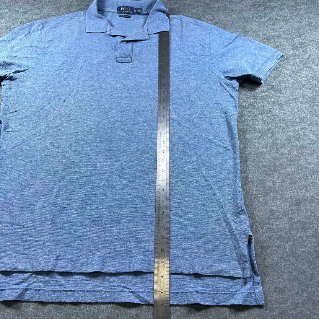 Ralph Lauren Light Blue Polo Shirt (Category: Tshirts & Polo Shirts ) located in Manila. Submitted by emvishop (Listing ID 1446610263, Image 3). Description: Ralph Lauren Light Blue Polo Shirt Price: PHP 600 Size: Extra Large Dimension: 24 x 29.5 Condition: Used Condition Issue: stains and tear Store SKU: A-67 Please don’t hesitate to message us for inquiries or assistance with your transaction. (take note that the color may appear different due 