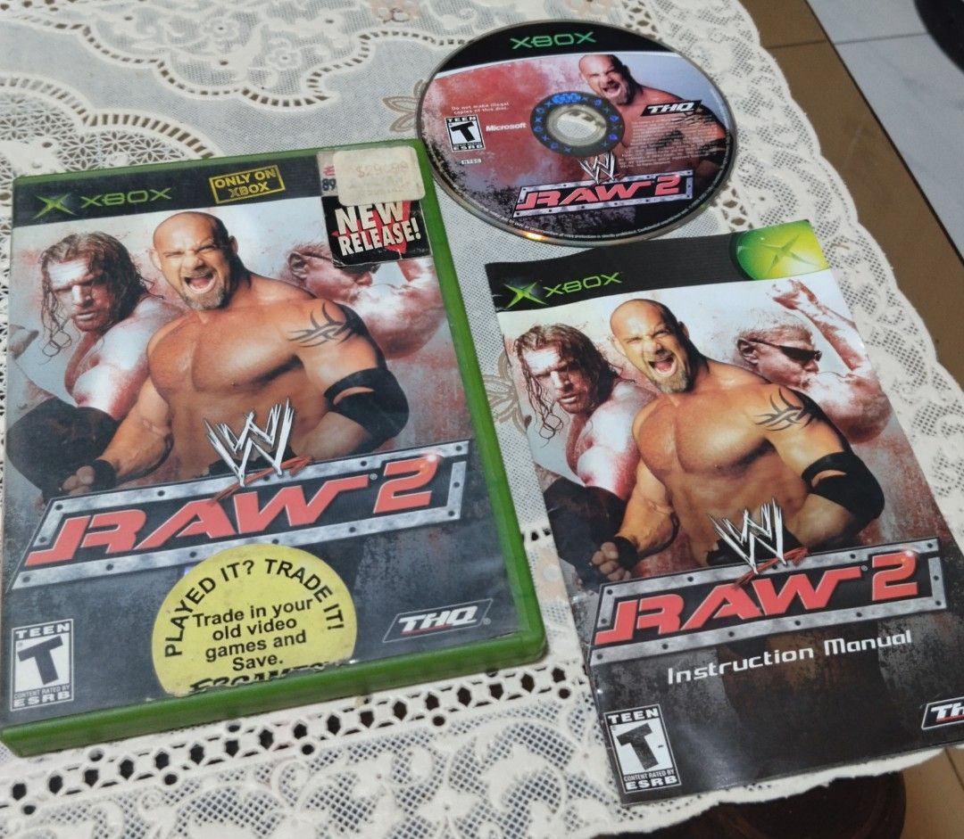 Raw 2 xbox og usa (Category: Xbox) located in Manila. Submitted by cruzivanpatrick (Listing ID 1446552722, Image 1). Description: xbox og game usa region tested working light scratch due age pm meet up lrt 1 abad santos station thanks check rating.