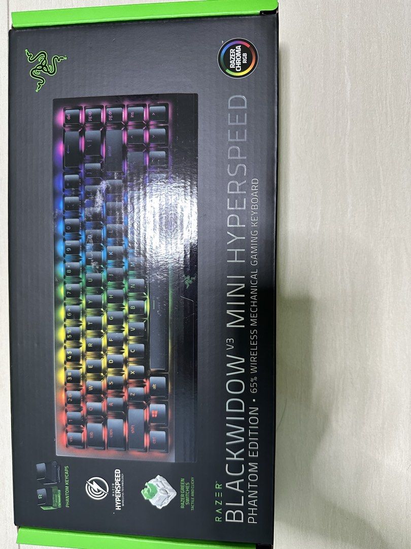 Razer BlackWidow V3 Mini Hyperspeed Phantom Edition Keyboard495609022954885124