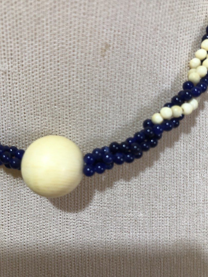 Real Ivo & Lapiz lazuli necklace (Category: Necklaces) located in Manila. Submitted by anneverz (Listing ID 1446565480, Image 2). Description: Real Ivo & Lapiz lazuli Necklace Cod/cop lbc .