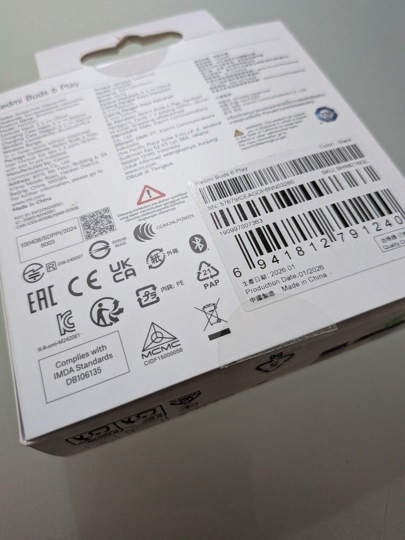 Redmi buds 6 play496559857075507203