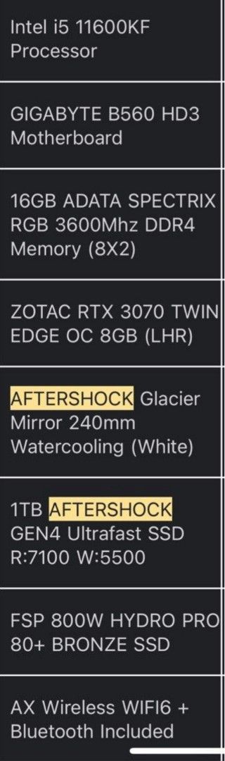 Rtx3070 gaming pc495821440586229764