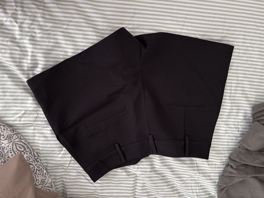 Rubies Studio Black Tailored Shorts Size L (Category: Shorts) located in Santa Rosa. Submitted by purple_wildflower (Listing ID 1446551155, Image 3). Description: - Brand: Rubies Studio - Item: Tailored Shorts - Color: Black - Size: L - Condition: Brand new, never worn, with tags attached, sized up cause i thought the fit was tight but regular fit naman siya - Bought from a pasabuy shop, just received last june 25, bought for P1495.