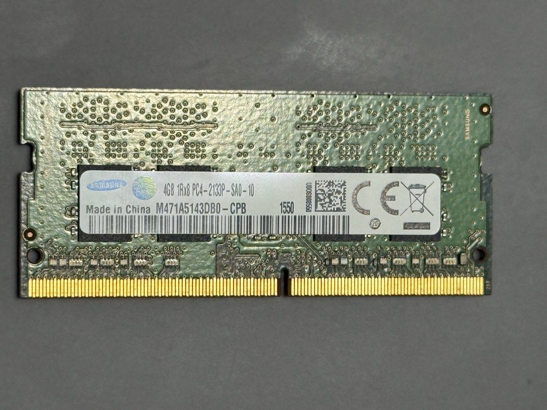Samsung 4GB DDR4 SODIMM Laptop RAM