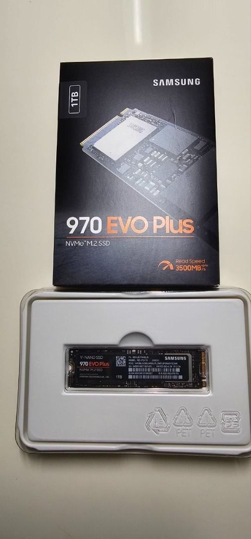 Samsung 970 EVO Plus 1TB NVMe M.2 SSD