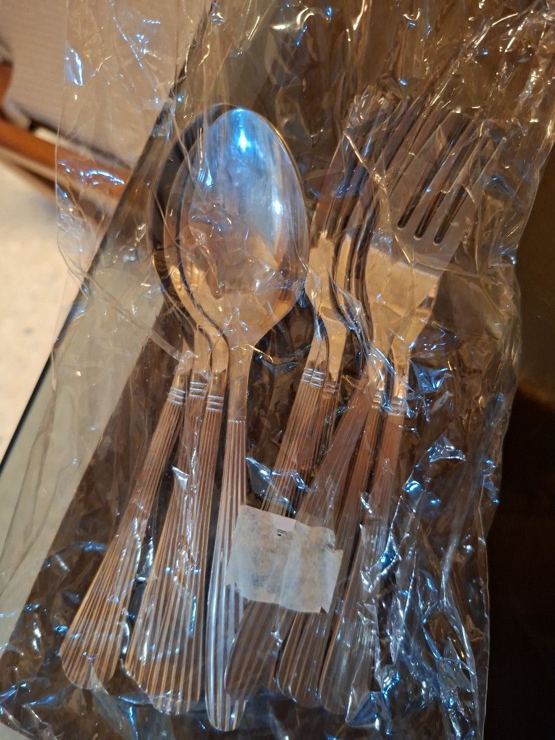 Stainless Steel Cutlery Set - Forks and Spoons