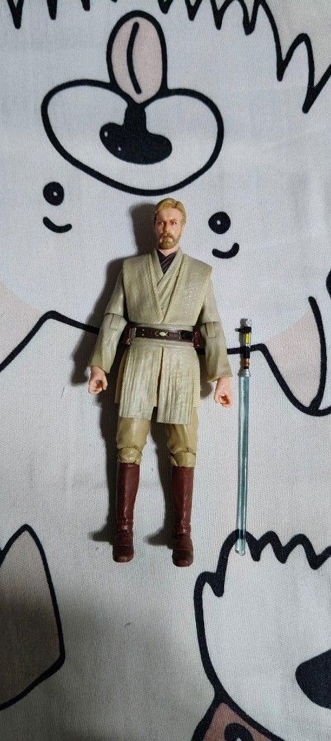 Star Wars Obi-Wan Kenobi Action Figure (Category: Figurines & Statues) located in Quezon City. Submitted by janney07 (Listing ID 1446570863, Image 1). Description: - Obi-Wan Kenobi action figure from Star Wars Loose.