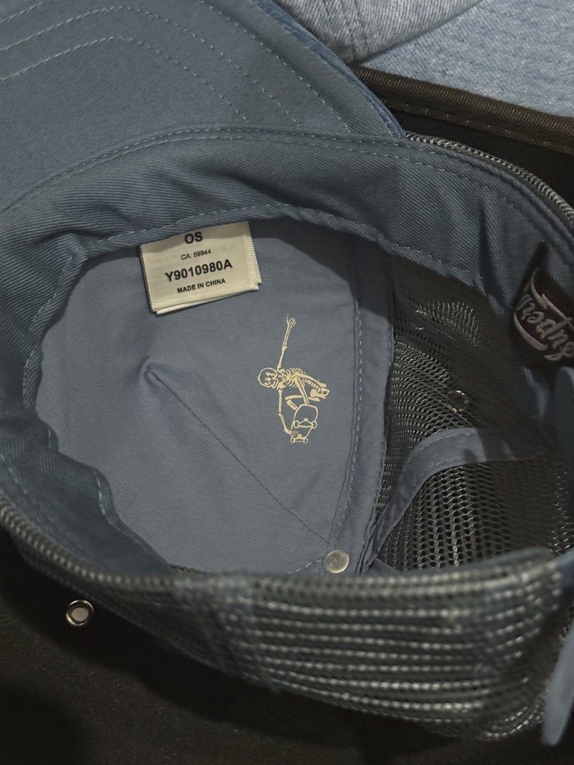 Superdry Blue Corduroy Trucker Cap OS (Category: Caps & Hats) located in Mandaluyong City. Submitted by bookmarkdown (Listing ID 1446692547, Image 3). Description: - Brand: Superdry - Style: Trucker Cap - Color: Blue - Material: Corduroy with mesh back - Closure: Adjustable snapback - Sizing: One size fits most - Ideal for: Casual wear.