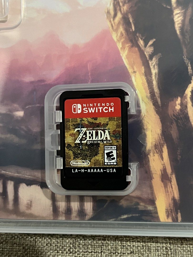 The Legend of Zelda: Breath of the Wild Nintendo Switch, Video Gaming ...