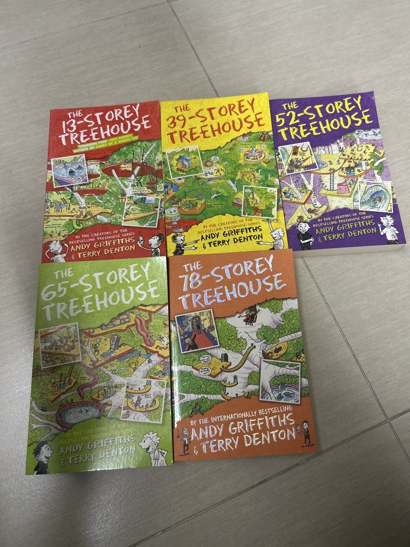 The Storey Treehouse （分類：小說及非小說）位於 Hong Kong。 由 kiuuu18 提交（商品編號 1446663656，圖片 1）。簡介： $80 全部 唔散賣 只限面交。