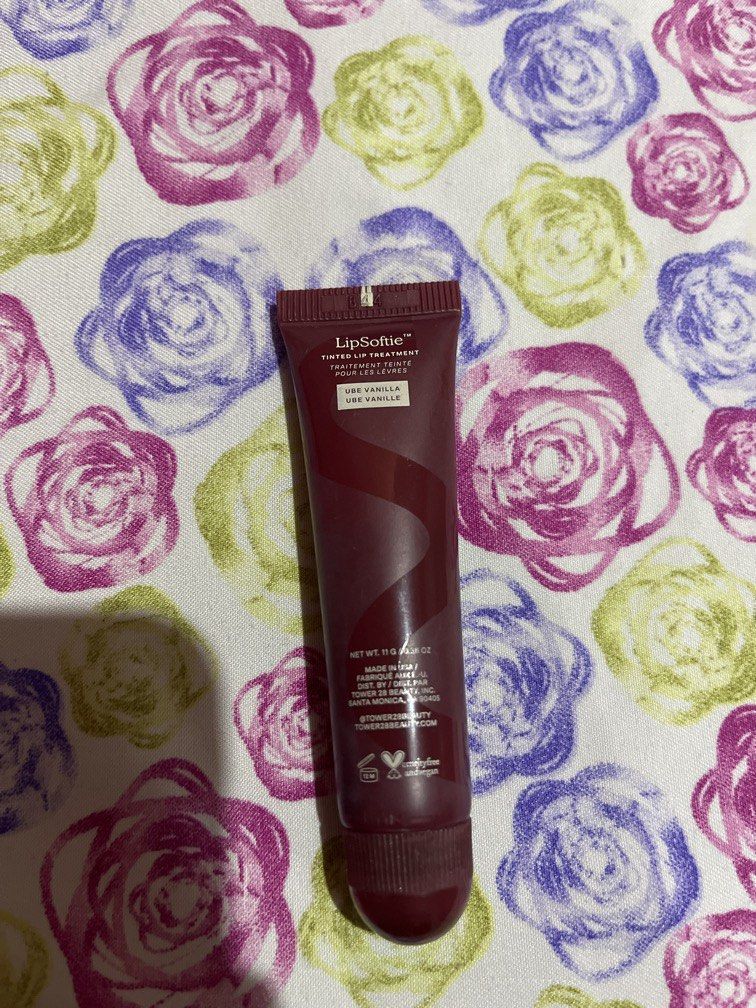 Tower 28 Lip Softie (Category: Makeup) located in Cabanatuan. Submitted by xchelzx (Listing ID 1446684227, Image 2). Description: Shade: UBE VANILLA .