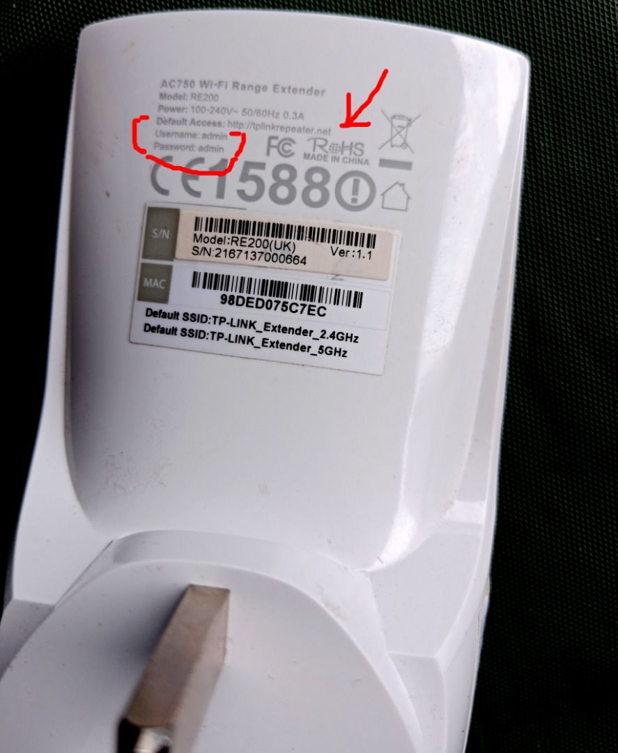 TP LINK AC750 Wi-Fi range extender495824569558650884