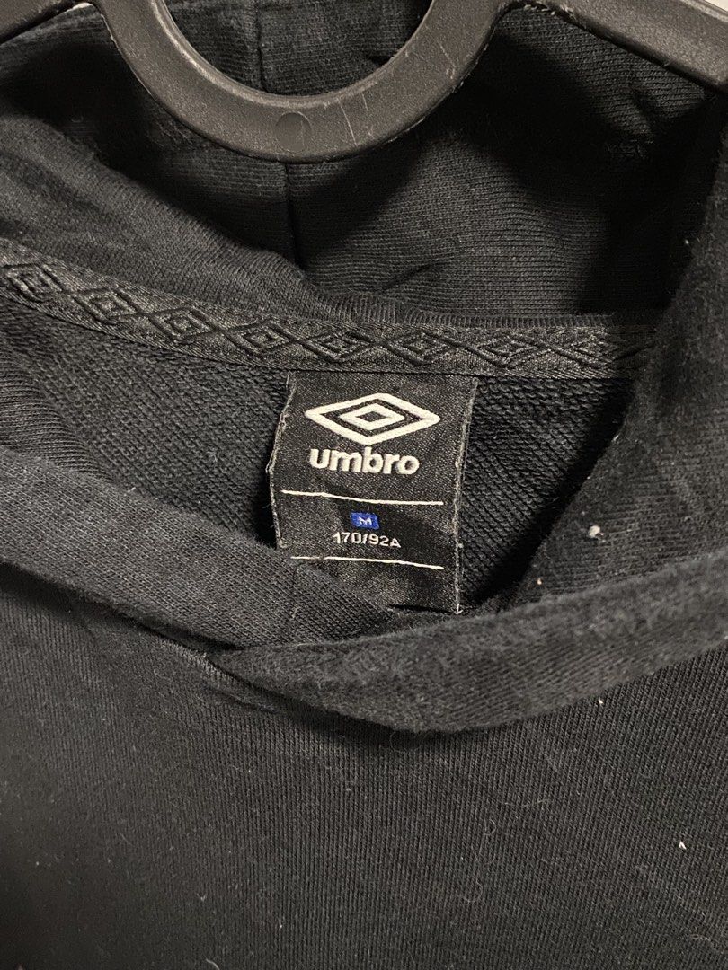 Umbro two tone Hoodie (Category: Coats, Jackets and Outerwear) located in Tagaytay City. Submitted by grayl_thrift (Listing ID 1446688354, Image 3). Description: fit up to large.