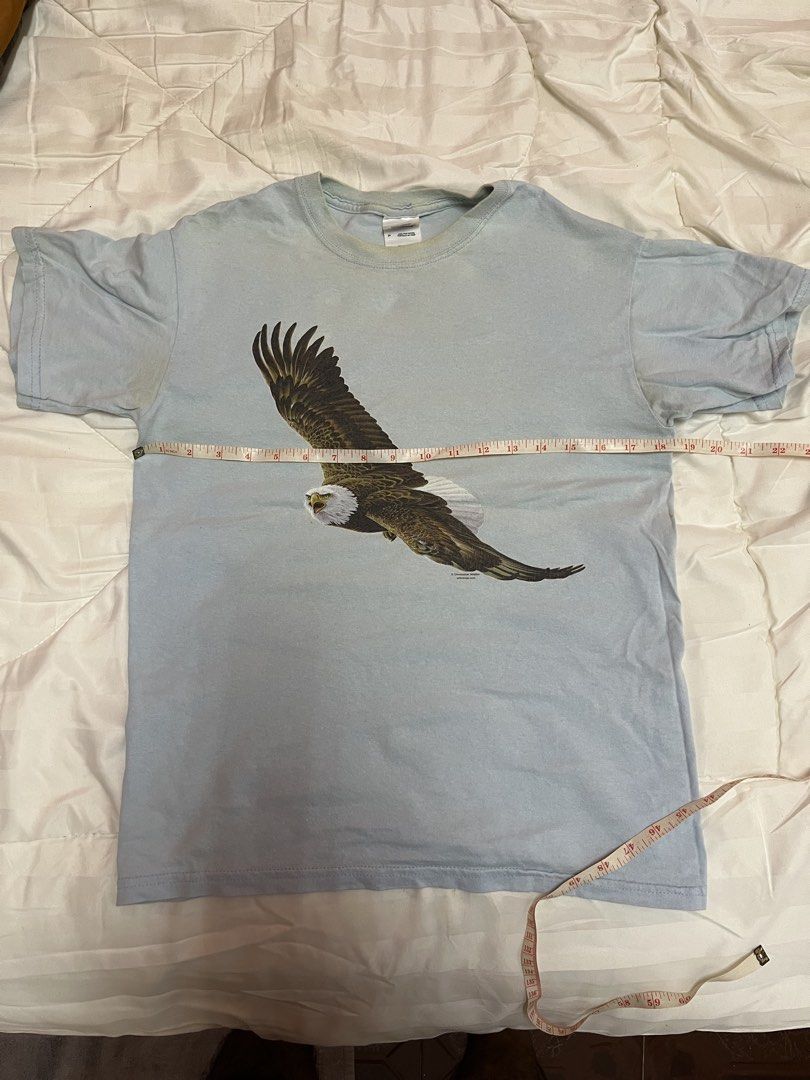 Vtg eagle 3D (Category: Tshirts & Polo Shirts) located in Kota Bharu. Submitted by puyen_ (Listing ID 1446540113, Image 1). Description: Pit 18.5” Labuh 25”.