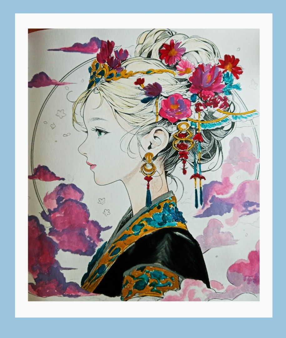 Wall decor paintings |Print (Category: Art & Prints) located in Santa Maria. Submitted by antonette.paintings (Listing ID 1446576101, Image 1). Description: Drawing painted using Gouache Paints Prints and Soft copy Available Payment via Gcash Ship thru J&T express ❤️Drop me a message for inquiries Thank you.