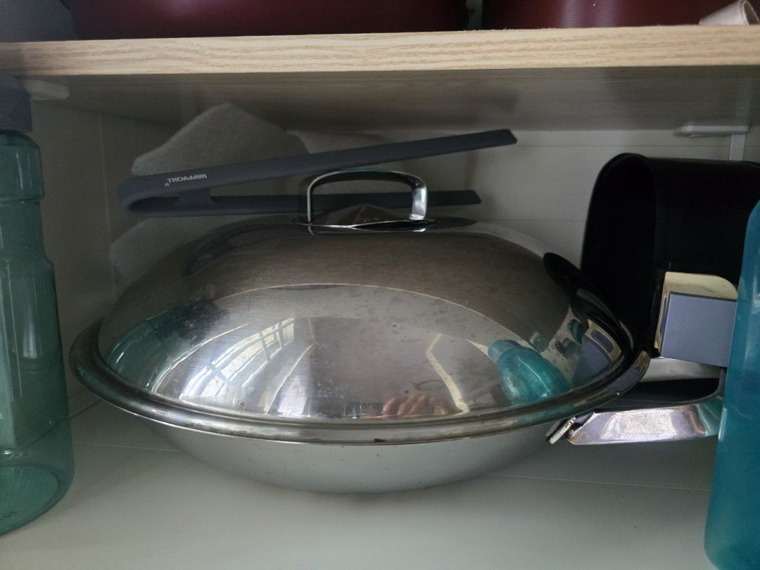 WMF Stainless Wok with Lid