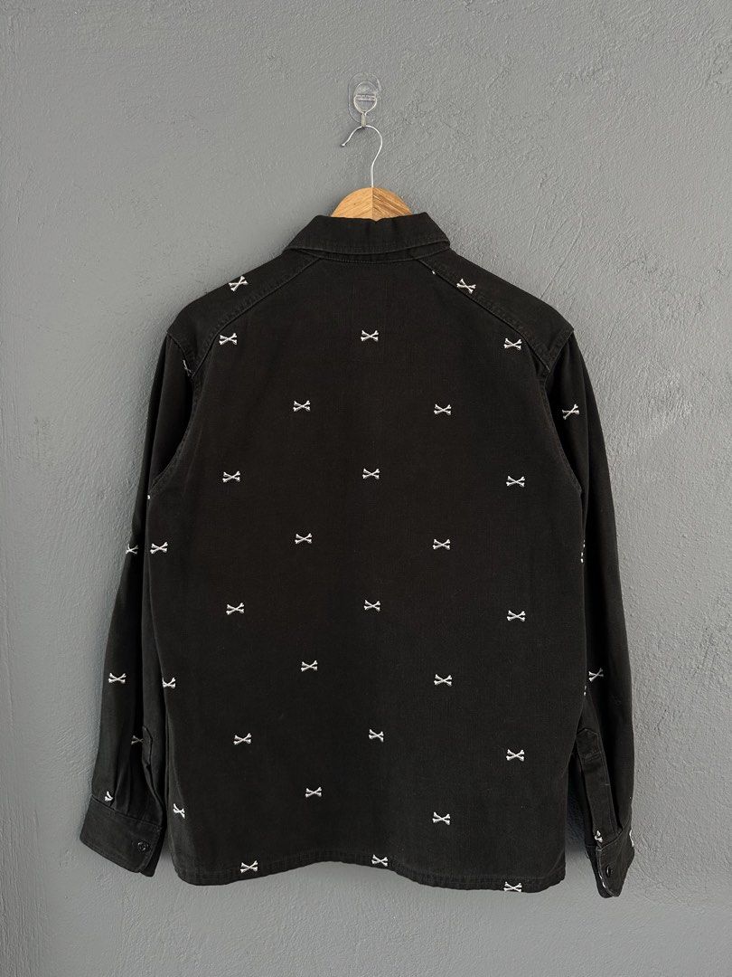 WTAPS Crossbone Chore jacket (Category: Coats, Jackets and Outerwear) located in Pasig City. Submitted by worn2wice (Listing ID 1446613807, Image 2). Description: Size Medium Measurements: W 20.5 L 28 S 25 Excellent condition.
