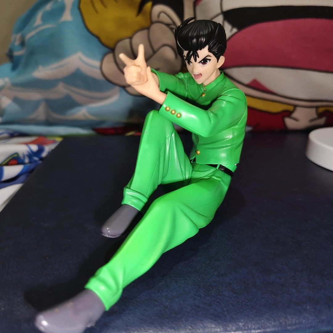 Yu Yu Hakusho/Ghost Fighter Anime Figures Set (Category: Figurines & Statues) located in Manila. Submitted by gorzuzofficial (Listing ID 1446706684, Image 3). Description: All loose, all authentic Yusuke Urameshi DXF 30th Anniversary Kazuma Kuwabara DXF 30th Anniversary Kurama DXF 30th Anniversary (Missing foot stand and rose) Yusuke Urameshi FuRyu Noodle Stopper Hiei FuRyu Noodle Stopper Kurama FuRyu Special Figure.