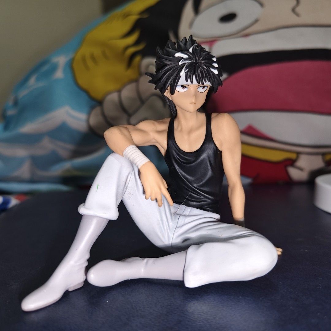 Yu Yu Hakusho/Ghost Fighter Anime Figures Set (Category: Figurines & Statues) located in Manila. Submitted by gorzuzofficial (Listing ID 1446706684, Image 2). Description: All loose, all authentic Yusuke Urameshi DXF 30th Anniversary Kazuma Kuwabara DXF 30th Anniversary Kurama DXF 30th Anniversary (Missing foot stand and rose) Yusuke Urameshi FuRyu Noodle Stopper Hiei FuRyu Noodle Stopper Kurama FuRyu Special Figure.